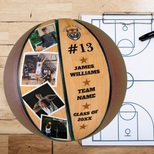 Hoher Abschluss mit maßgeschneiderten Fotos Basketball