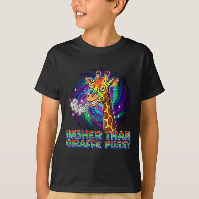 Höher als Giraffe  T-Shirt (Vorderseite)