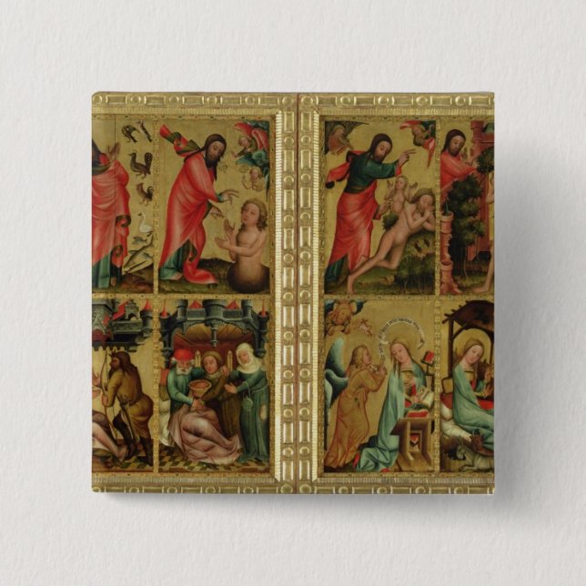 Hoher Altar von St Peter in Hamburg Button (Vorderseite)