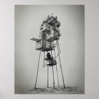 Hoher Anstieg unsicherer Futures Poster