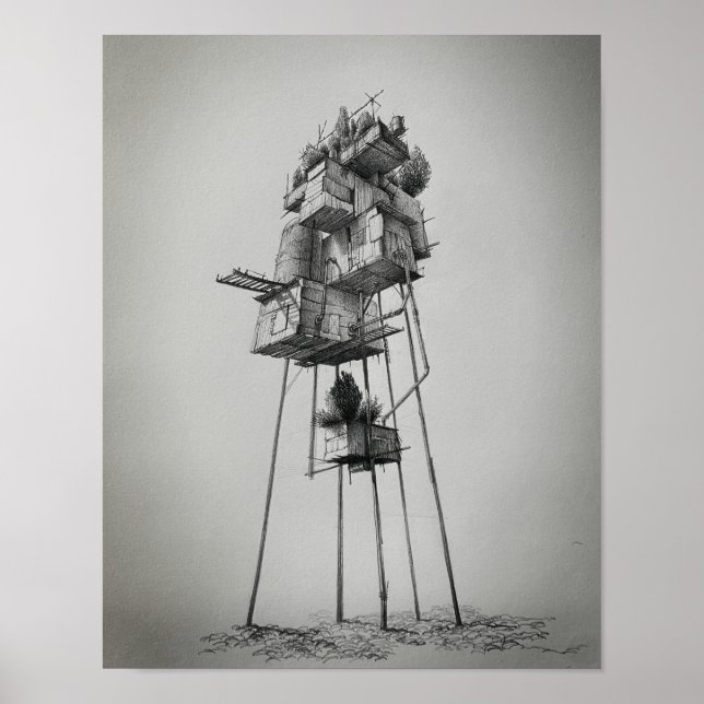 Hoher Anstieg unsicherer Futures Poster (Vorne)