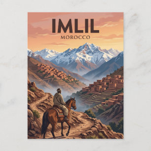Hoher Atlas Marokko Postkarte