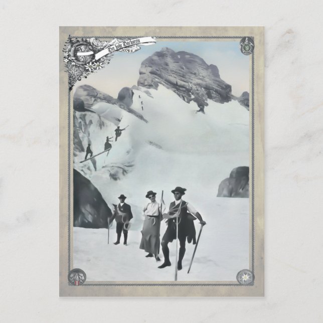 Hoher Dachstein Postkarte (Vorderseite)