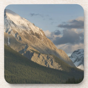 Hoher Gipfel in der Nähe des Maligne Lake, Jasper  Untersetzer