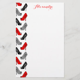Hoher Heels Briefpapier