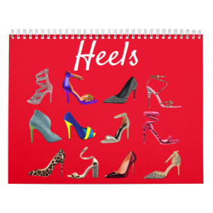 Hoher Heels-Kalender Kalender