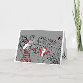 Hoher Hinweis Feiertagskarte