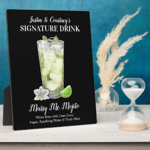 Hoher Mojito • PERSONALISIERE diesen Signature Dri Fotoplatte