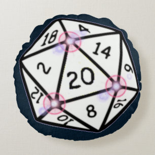 HOHER ROLLER: RUNDES KISSEN