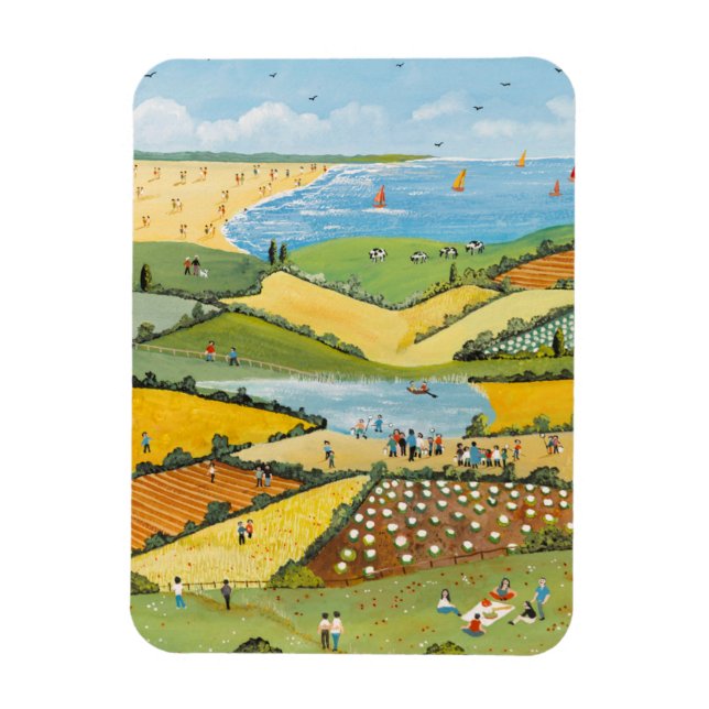 Hoher Sommer 2 Magnet (Vertikal)