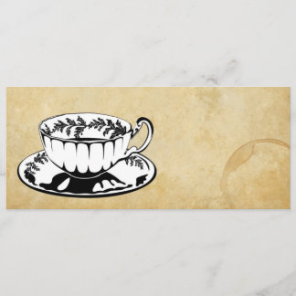 Hoher Tee/Nachmittagstee laden ein Einladung