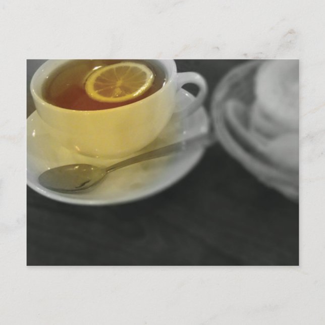 Hoher Tee Postkarte (Vorderseite)