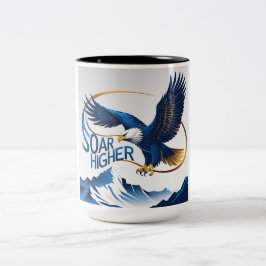 Hoher Zweifarbige Tasse