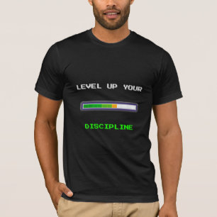 Höhere Disziplin - 8-Bit-Progress-Bar T-Shirt