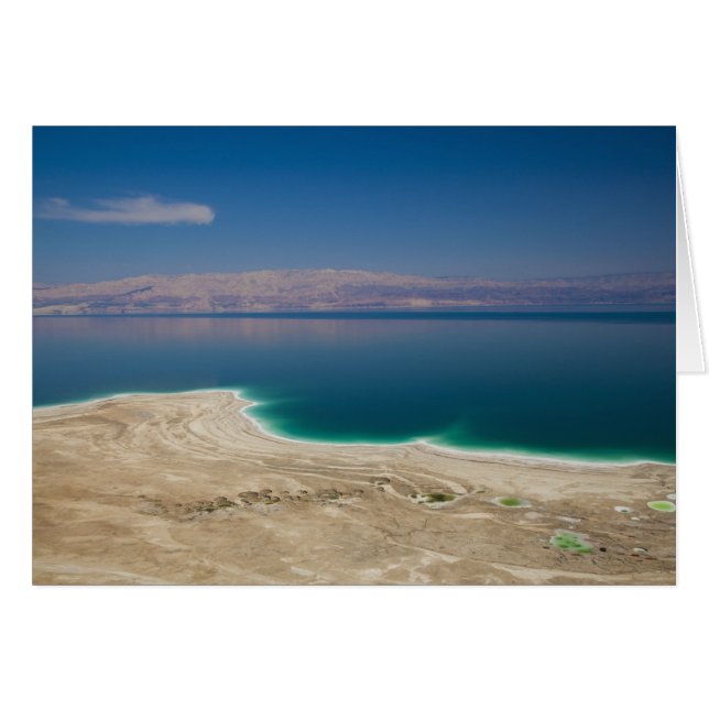 Höhere Sicht auf das Tote Meer (Vorderseite (Horizontal))