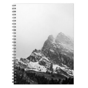 HÖHERE SICHT AUF DEN SCHNEEBERG NOTIZBLOCK