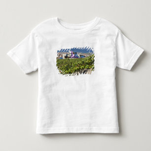 Höhere Stadtsicht und Hotel Marques de Riscal Kleinkind T-shirt