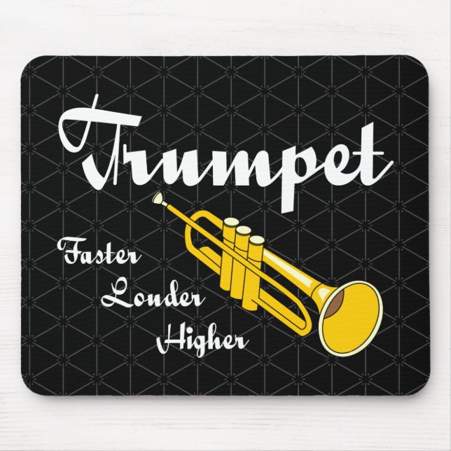 Höherer Trumpet Mousepad (Vorne)