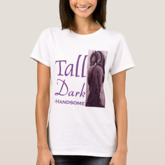 Hohes Dunkles u. hübsch - friesisches Pferd T-Shirt