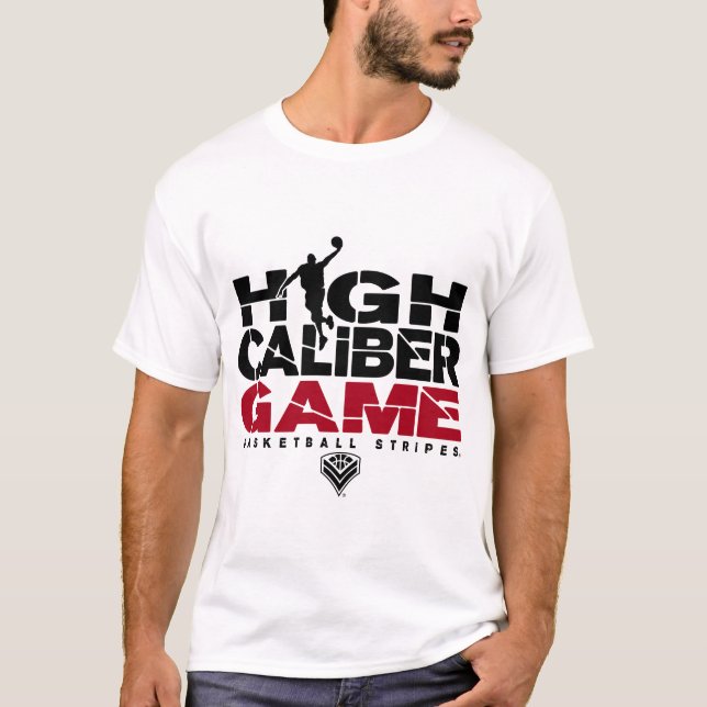 Hohes Kaliber-Spiel-T-Shirt T-Shirt (Vorderseite)