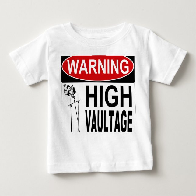 Hohes Vaultage Baby T-shirt (Vorderseite)