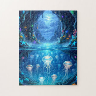 Höhle der mystischen Meereskreatur Puzzle