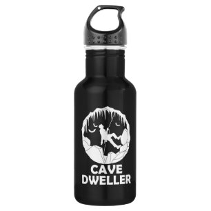 Höhle Dweller - Funny Caver Spelunkology Edelstahlflasche