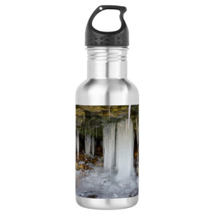 Höhle, gefroren Wasserflasche aus Edelstahl