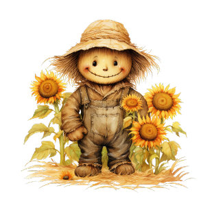 Höhle mit Sonnenblume T-Shirt