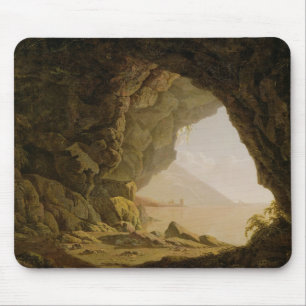 Höhle, nahe Neapel, 1774 (Öl auf Leinwand) Mousepad