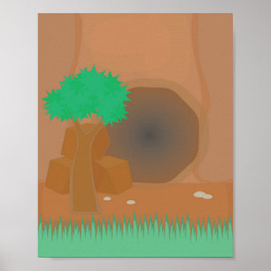 Höhle Poster