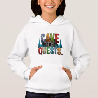 Höhle Quests Frauenabenteuer Grafische Hoodie