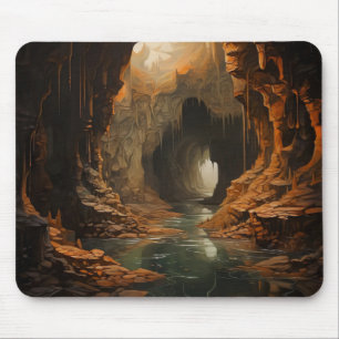 Höhle River Nature Mousepad