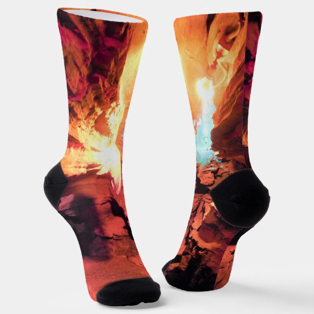 Höhle Socken (Gewinkelt)