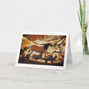 Höhlen-Karte Feiertagskarte