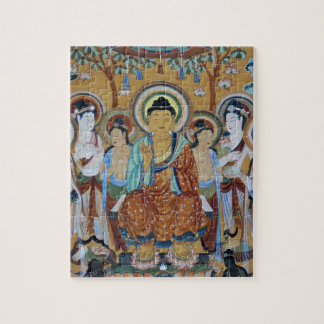 Höhlen-Kunst Buddha-und Bodhisattvas-Dunhuangs Puzzle