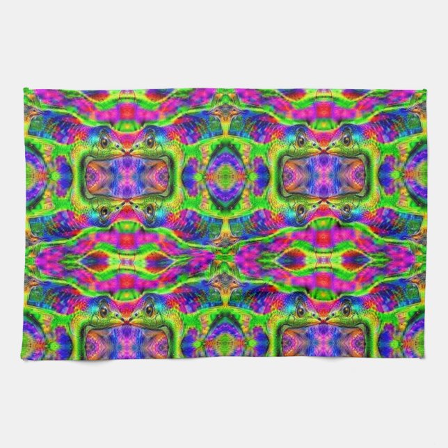 Höhlenbewohner Geschirrtuch (Horizontal)