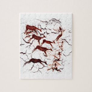 Höhlenbewohner-Kunst Puzzle