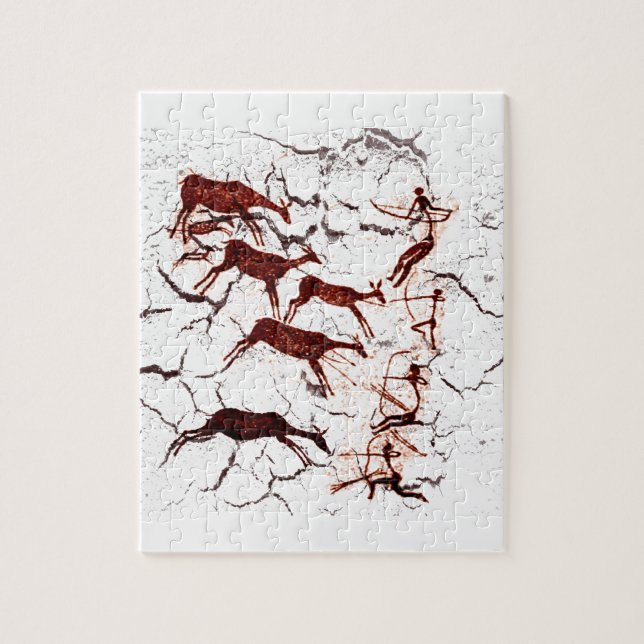 Höhlenbewohner-Kunst Puzzle (Vertikal)
