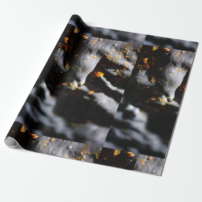 Höhlendetails Geschenkpapier (Ungerollt)