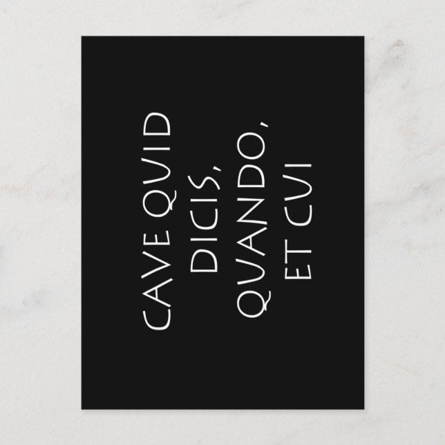 Höhlenkuchen Postkarte (Vorderseite)