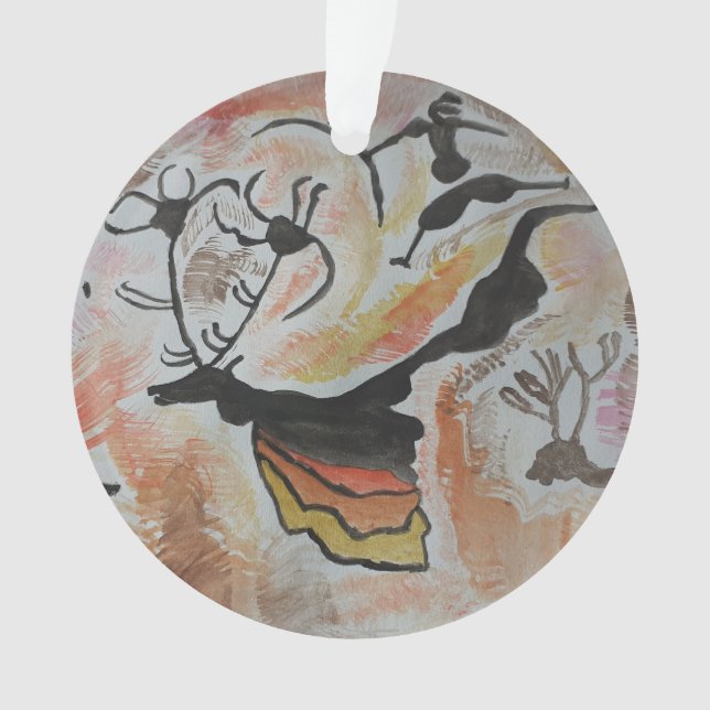 Höhlenkunst Abstrakte kunstbaumkunst Ornament (Vorderseite)