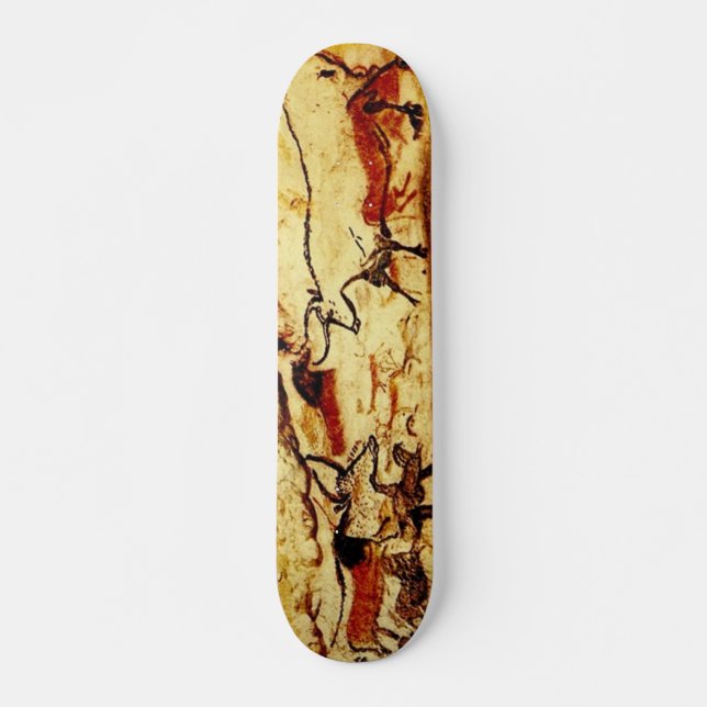 Höhlenkunstskateboard Skateboard (Vorne)