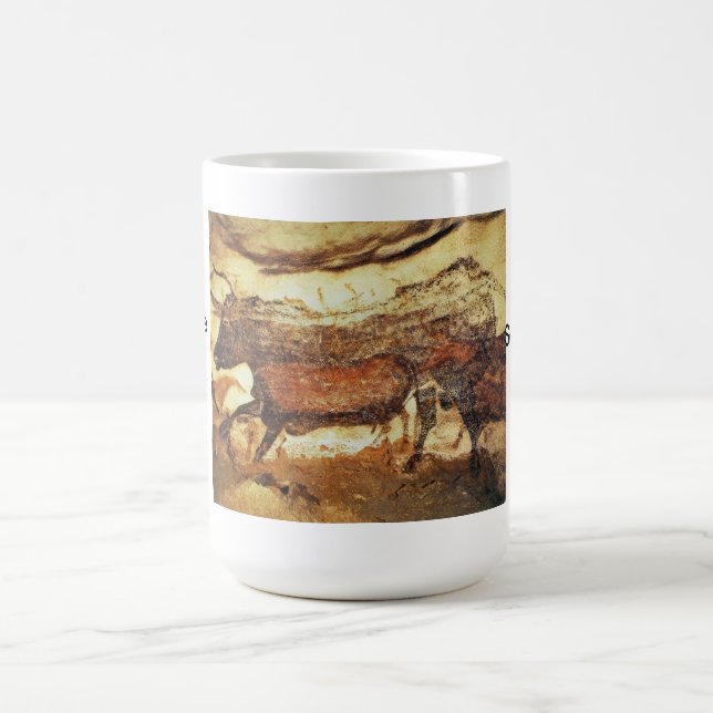 Höhlenmalerei, Lascaux Kaffeetasse (Mittel)