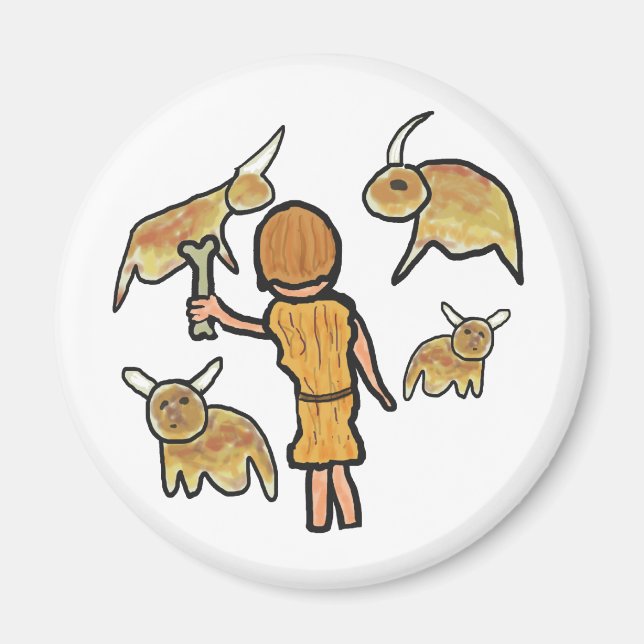 Höhlenmalerei Magnet (Vorne)