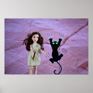 Höhlenmalerei. Plakat