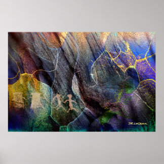 Höhlenmalerei Poster