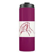 Höhlenmalerei-Thermal-Tumbler