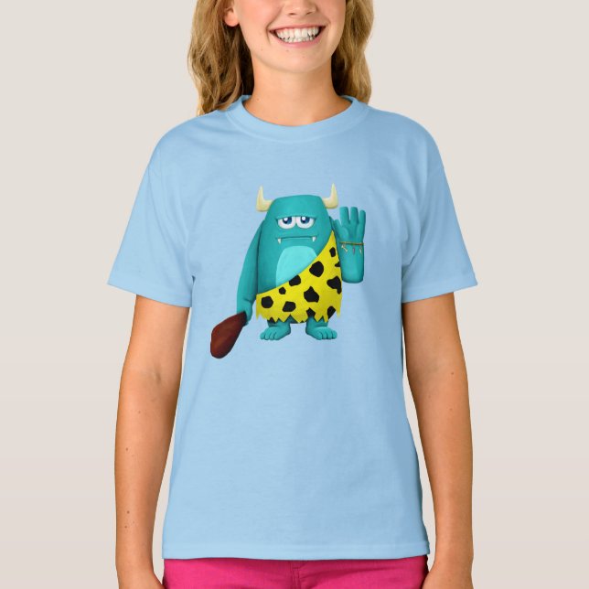 Höhlenmonster T-Shirt (Vorderseite)