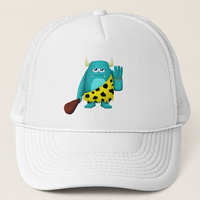 Höhlenmonster Truckerkappe (Vorderseite)
